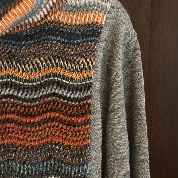 Colorful Striped Turtleneck Sweater - Picture 3 of 5